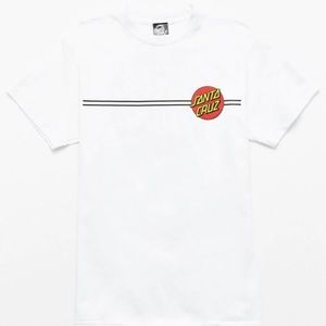 Santa Cruz original white tee